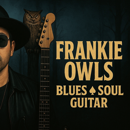 Frankie Owls Logo- Blues und Soul Gitarrist aus Deutschland